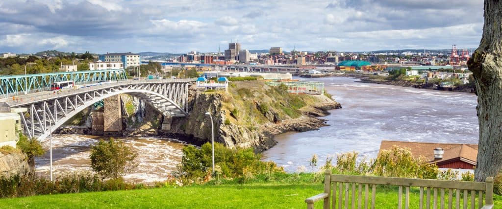 Photo of Reversing Falls in Saint John, New Brunswick