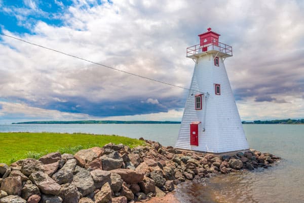 Photo of lighthouse in Prince Edward Island