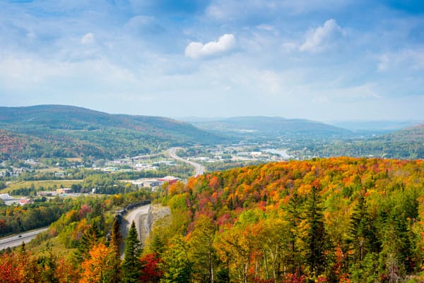 EdmundstonNew Brunswick In Autumn